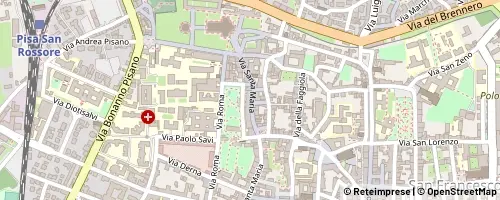 Mappa Pisa