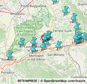 Mappa Via Annibale Mariotti, 50054 Fucecchio FI, Italia (8.736)
