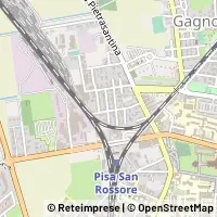 Mapa Pisa