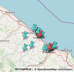 Mappa Via Fratelli Zuccari, 60019 Senigallia AN, Italia (9.966)