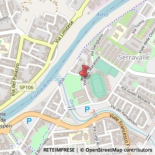 Mappa Via Della Maratona, 50053 Empoli FI, Italia, 50053 Empoli, Firenze (Toscana)