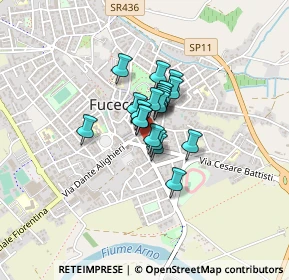 Mappa Via Nazario Sauro, 50054 Fucecchio FI, Italia (0.2155)