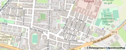 Mappa Pisa