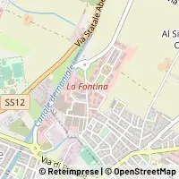 Map San Giuliano Terme