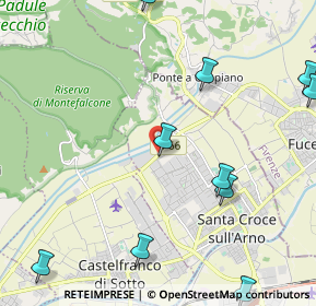 Mappa Via Nuova, 56029 Santa Croce sull'Arno PI, Italia (3.05)