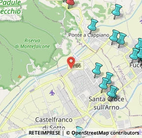 Mappa Via Nuova, 56029 Santa Croce sull'Arno PI, Italia (3.2695)