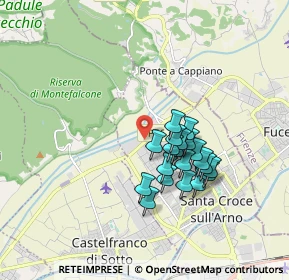 Mappa Via Nuova, 56029 Santa Croce sull'Arno PI, Italia (1.457)