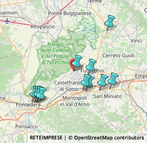 Mappa Via Nuova, 56029 Santa Croce sull'Arno PI, Italia (7.81667)