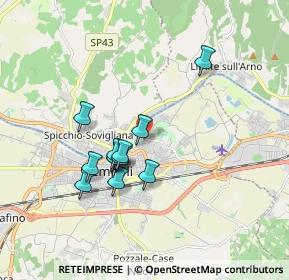 Mappa Via delle Olimpiadi, 50053 Empoli FI, Italia (1.52917)