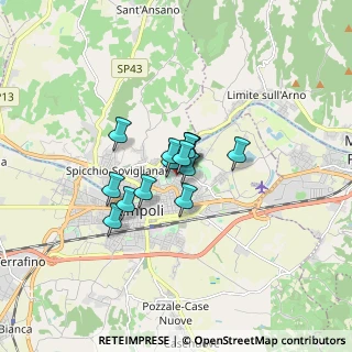 Mappa Via delle Olimpiadi, 50053 Empoli FI, Italia (0.925)