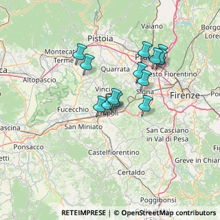 Mappa Via delle Olimpiadi, 50053 Empoli FI, Italia (11.60692)