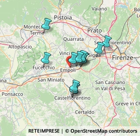 Mappa Via delle Olimpiadi, 50053 Empoli FI, Italia (9.95083)