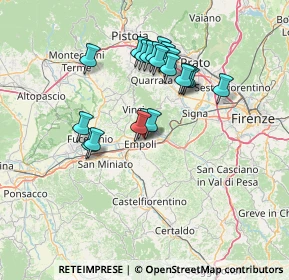 Mappa Via delle Olimpiadi, 50053 Empoli FI, Italia (12.665)