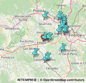 Mappa Via delle Olimpiadi, 50053 Empoli FI, Italia (14.00889)