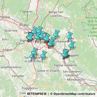 Mappa Via Brigate Partigiane, 50012 Antella FI, Italia (11.0775)