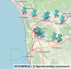 Mappa Via del Marmigliaio, 56122 Pisa PI, Italia (14.20154)