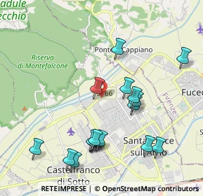 Mappa Via I Maggio, 56029 Santa Croce sull'Arno PI, Italia (2.17471)