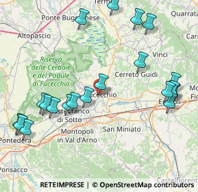 Mappa Viale G.Carducci, 50054 Fucecchio FI, Italia (9.9425)