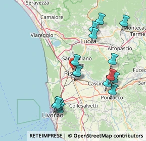 Mappa Via Giosuè Carducci, 56017 Pisa PI, Italia (16.33688)