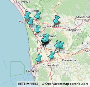 Mappa Via Giosuè Carducci, 56017 Pisa PI, Italia (9.507)