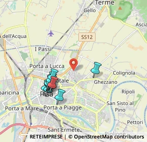 Mappa Via Giosuè Carducci, 56017 Pisa PI, Italia (1.76909)