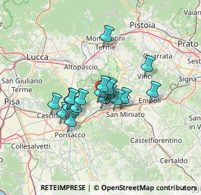 Mappa Via Curzio Malaparte, 56029 Santa Croce sull'Arno PI, Italia (9.23368)