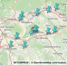 Mappa Via Curzio Malaparte, 56029 Santa Croce sull'Arno PI, Italia (15.77923)