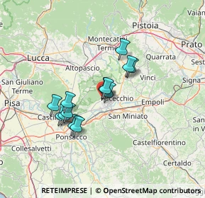 Mappa Via Curzio Malaparte, 56029 Santa Croce sull'Arno PI, Italia (10.85231)