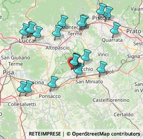 Mappa Via Curzio Malaparte, 56029 Santa Croce sull'Arno PI, Italia (16.223)