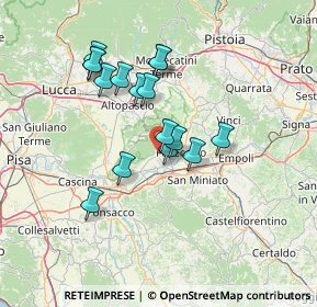 Mappa Via Curzio Malaparte, 56029 Santa Croce sull'Arno PI, Italia (12.33125)