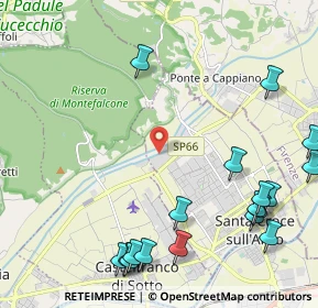 Mappa Via Curzio Malaparte, 56029 Santa Croce sull'Arno PI, Italia (3.097)