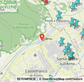 Mappa Via Curzio Malaparte, 56029 Santa Croce sull'Arno PI, Italia (3.5905)