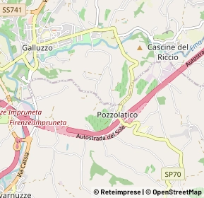Mappa 50023 Firenze FI, Italia (0.75)