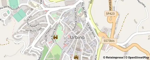 Mappa Urbino
