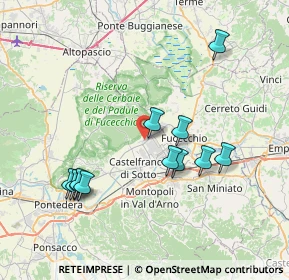 Mappa Via Giorgio La Pira, 56029 Santa Croce sull'Arno PI, Italia (7.85583)