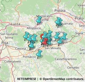 Mappa Via Giorgio La Pira, 56029 Santa Croce sull'Arno PI, Italia (8.86)