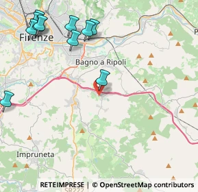 Mappa Via delle Torricella, 50012 Antella FI, Italia (6.01333)