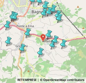 Mappa Via delle Torricella, 50012 Antella FI, Italia (2.4415)