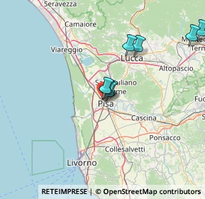 Mappa Via Po, 56122 Pisa PI, Italia (28.45867)