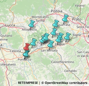 Mappa Via Fratelli Cairoli, 50054 Fucecchio FI, Italia (10.63933)