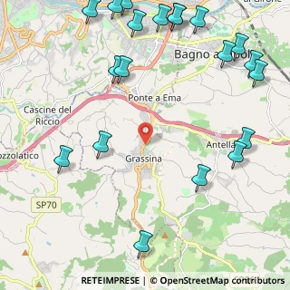 Mappa Via Borgo Bartolini, 50012 Bagno a Ripoli FI, Italia (3.182)