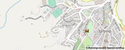 Mappa Urbino