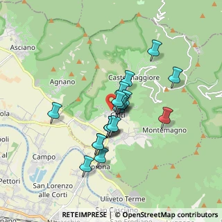 Mappa Via della Propositura, 56011 Calci PI, Italia (1.311)