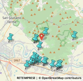Mappa Via della Propositura, 56011 Calci PI, Italia (4.66)