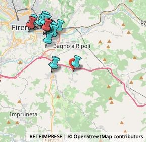 Mappa Via Ubaldino Peruzzi, 50012 Antella FI, Italia (4.6405)