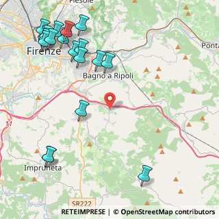 Mappa Piazza Ubaldino Peruzzi, 50012 Antella FI, Italia (5.97)
