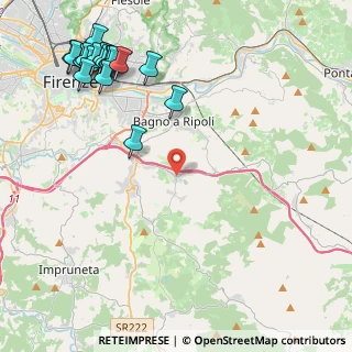 Mappa Piazza Ubaldino Peruzzi, 50012 Antella FI, Italia (5.9955)