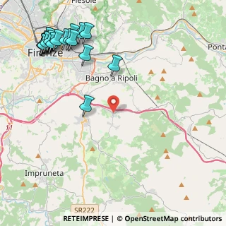 Mappa Piazza Ubaldino Peruzzi, 50012 Antella FI, Italia (6.185)