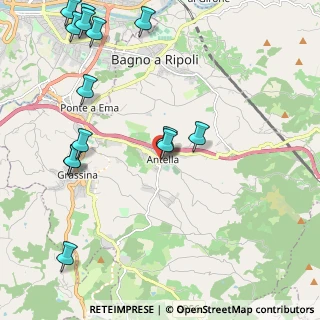 Mappa Piazza Ubaldino Peruzzi, 50012 Antella FI, Italia (2.77929)