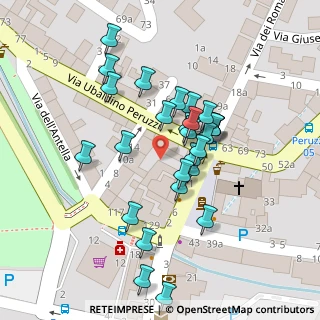 Mappa Piazza Ubaldino Peruzzi, 50012 Antella FI, Italia (0.03704)